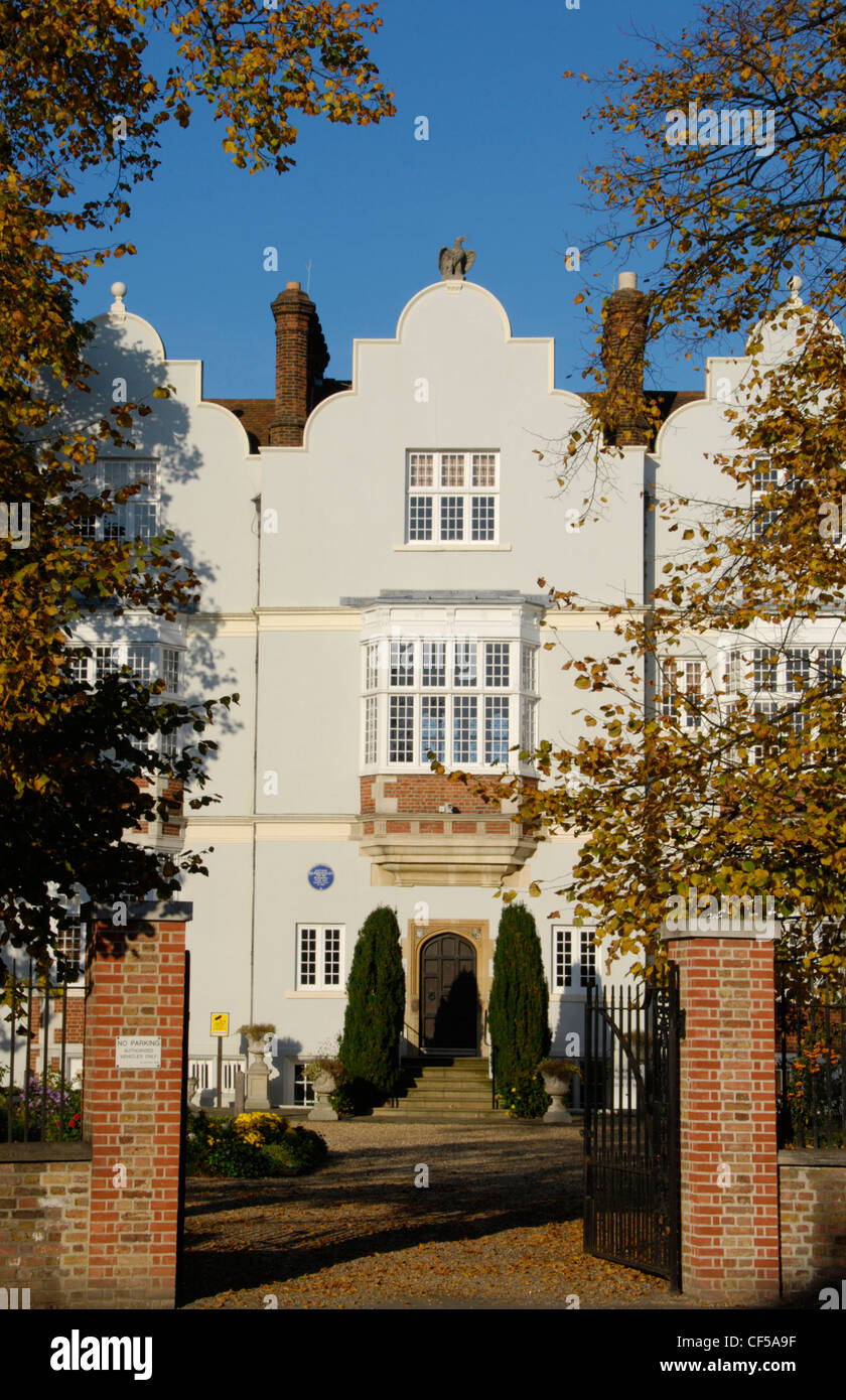 The front of Eagle House in Wimbledon. Stock Photo