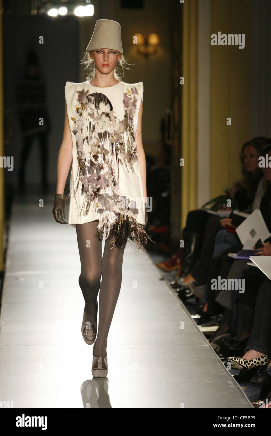 cream winter dress