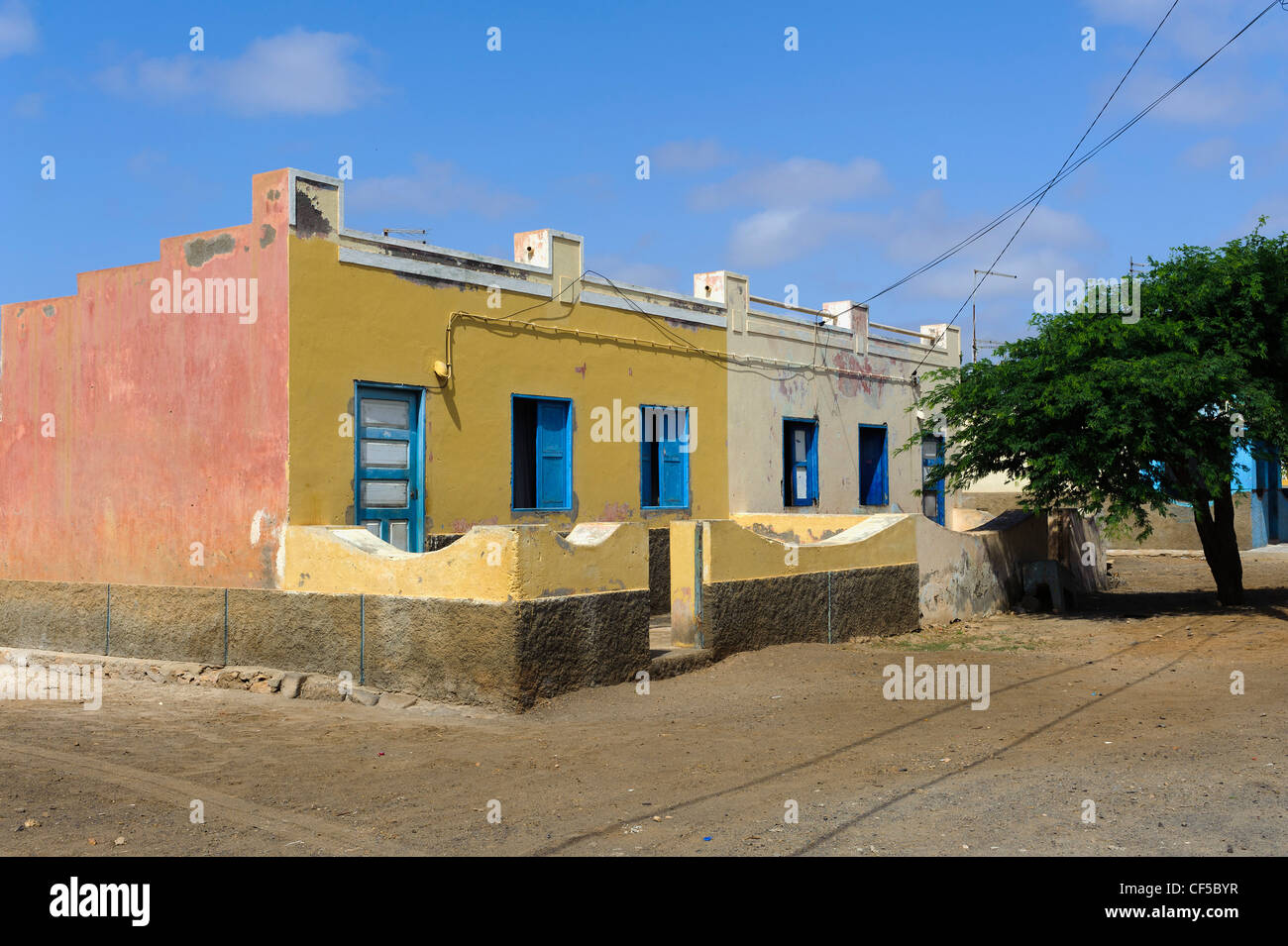 House in Palmeira, Sal, Cape Verde Islands, Africa Stock Photo Alamy