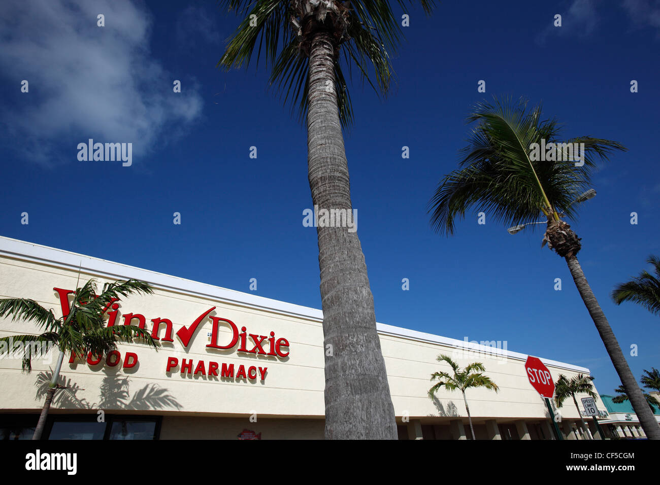 Winn Dixie supermarket, Florida Keys Stock Photo