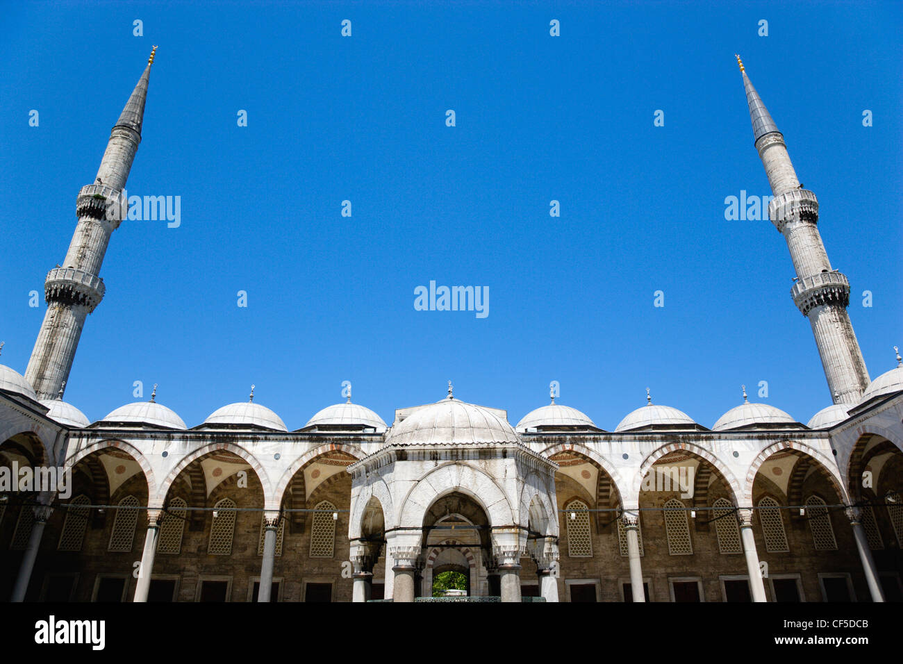 Turkey, Istanbul, View of Blue Mosque Stock Photo - Alamy