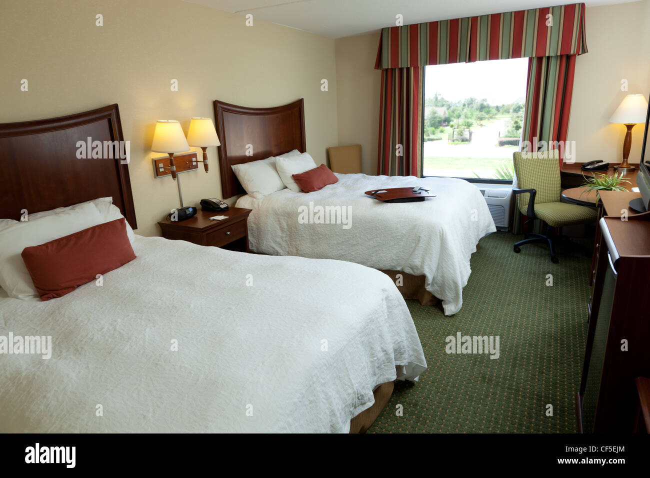 Bed Empty Hotel Room Stock Photos & Bed Empty Hotel Room Stock Images