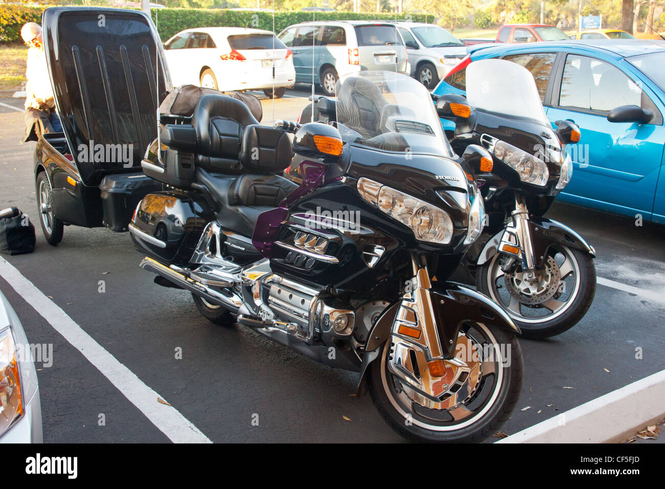 Honda goldwing trailers hi res stock photography and images Alamy