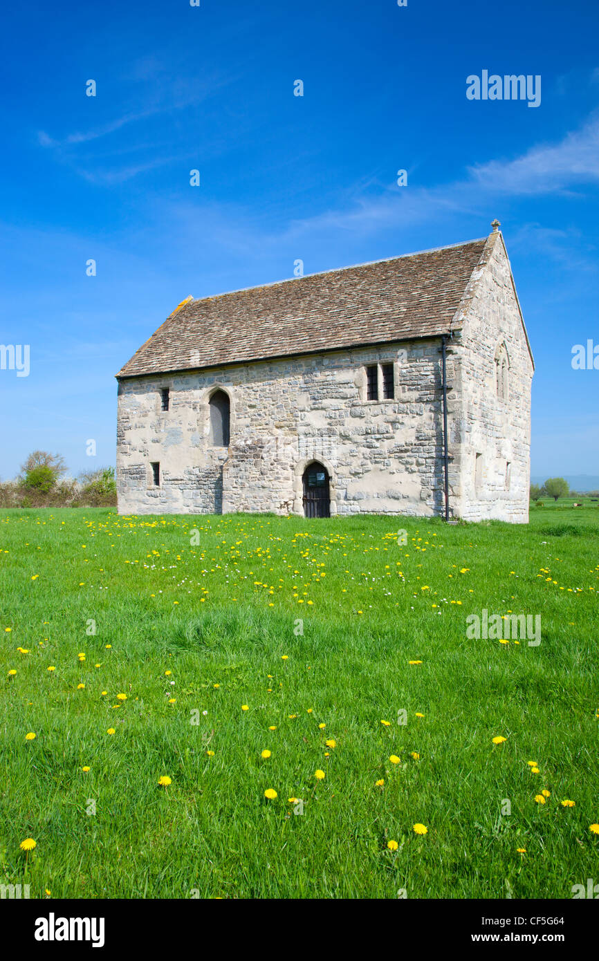 Abbot's Fish House, the only surviving monastic fishery building in England that provided facilities for fish-salting and drying Stock Photo