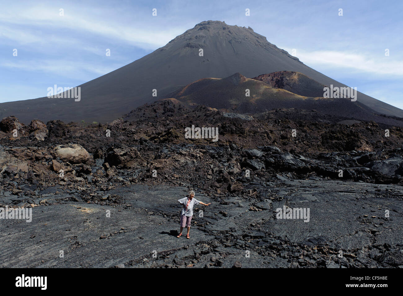 Volcano Pico, Fogo Island, Cape Verde Islands, Africa Stock Photo Alamy
