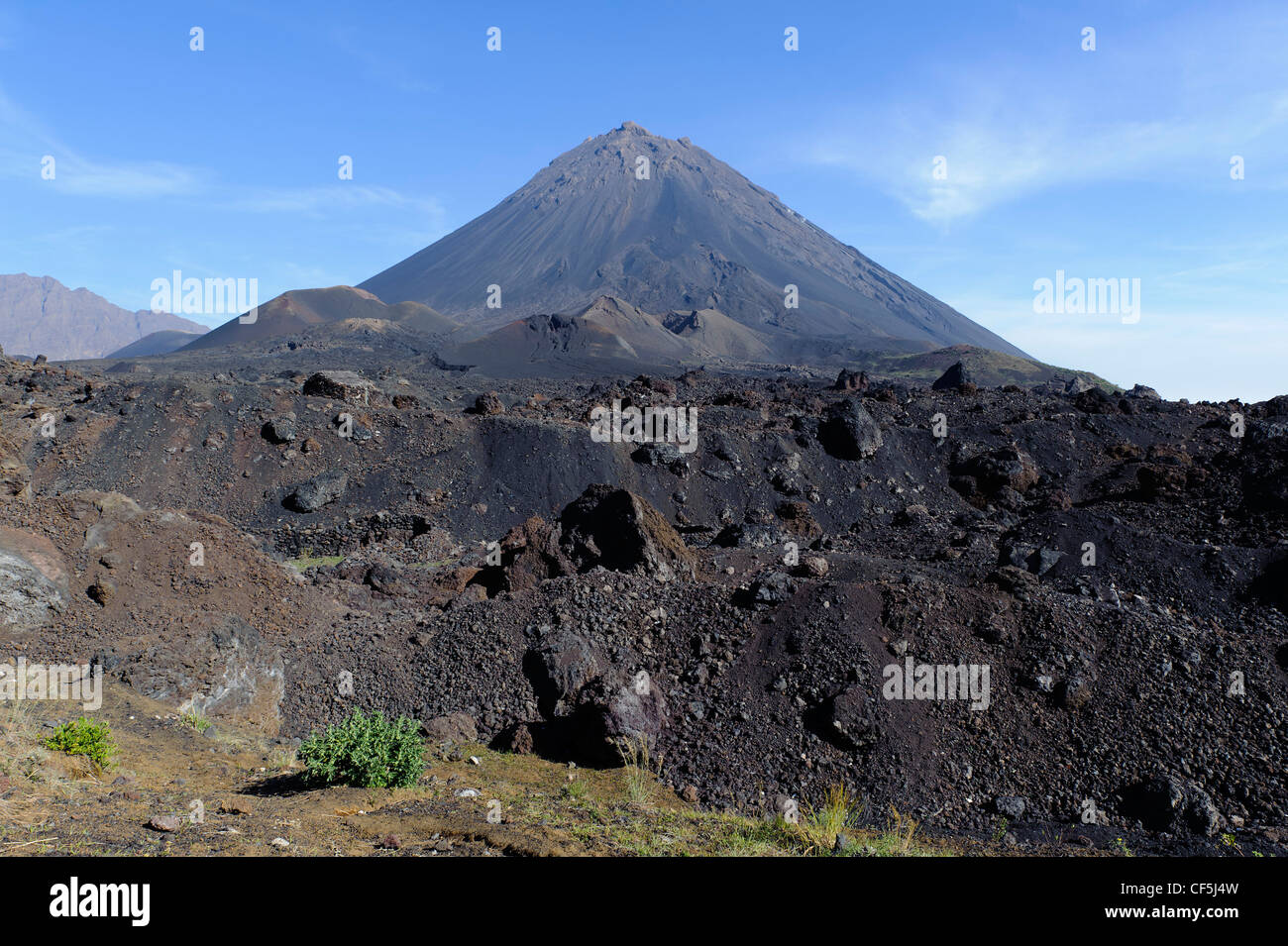 Volcano Pico, Fogo Island, Cape Verde Islands, Africa Stock Photo Alamy