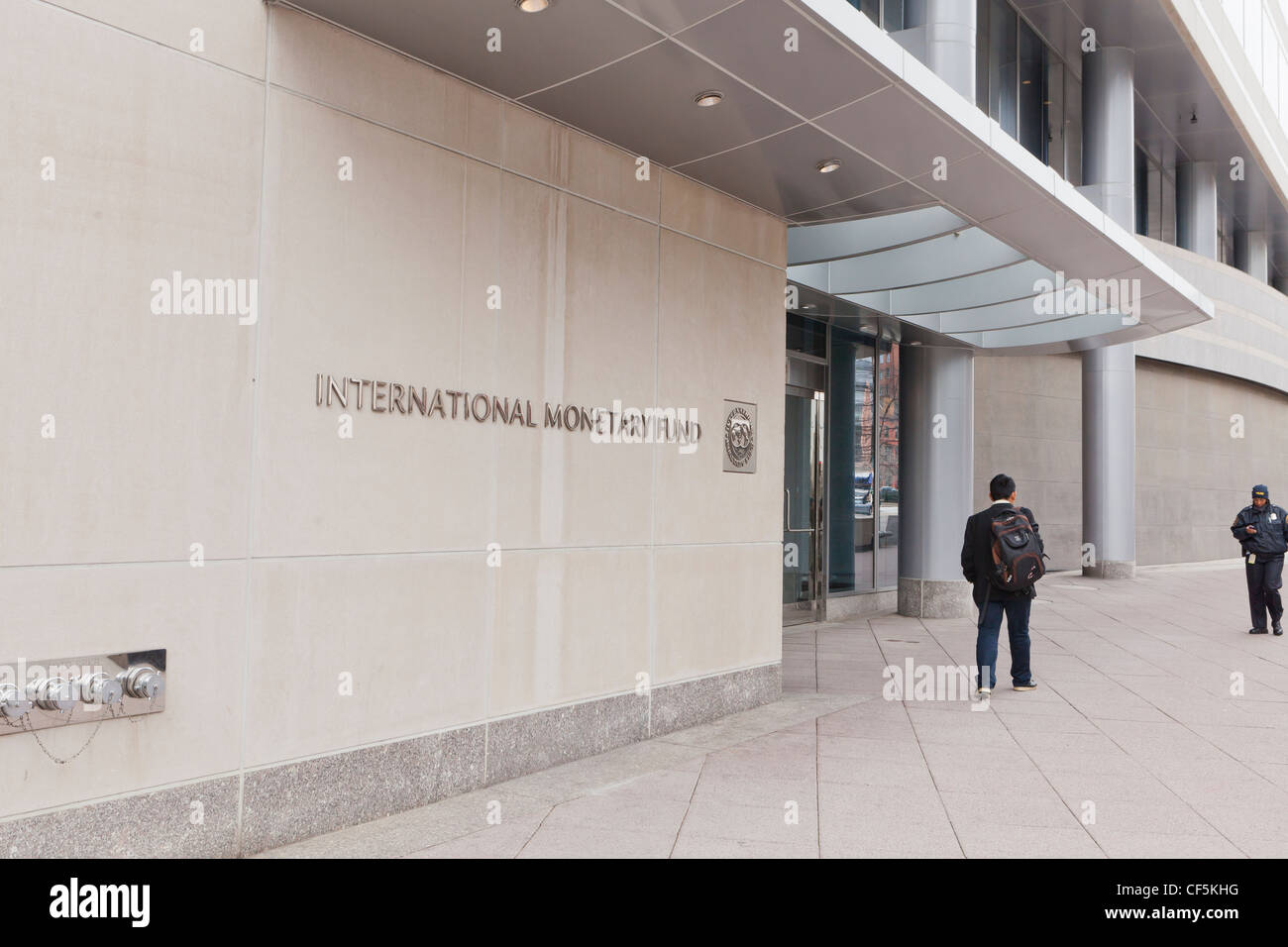 IMF headquarters building - Washington, DC USA Stock Photo