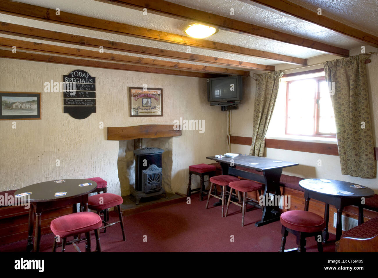 The Bridgend Inn in Llanychaer. Before thermometers were invented ...