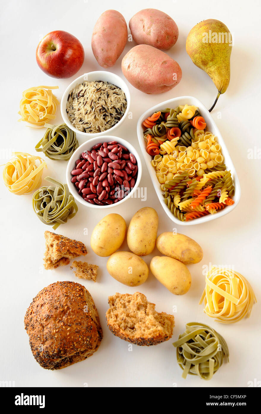 Carbohydrates Stock Photo
