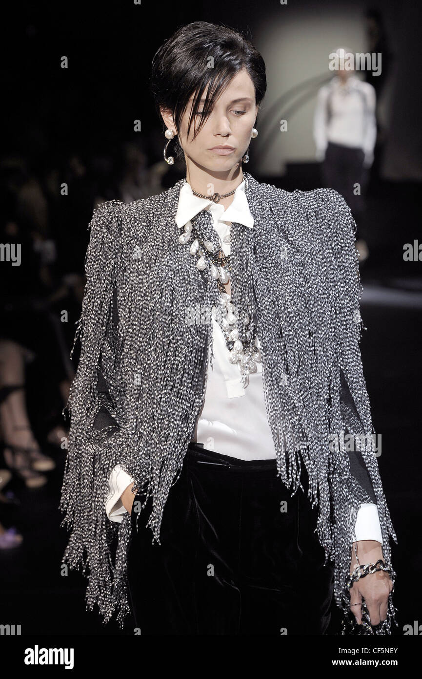 Giorgio Armani Paris Haute Couture Autumn Winter Model Short