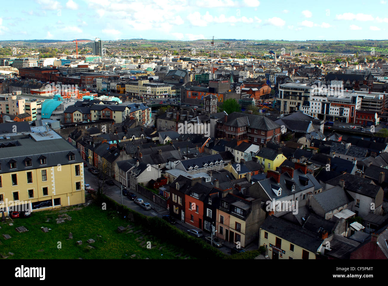 A view over Cork from Shandon Stock Photo Alamy