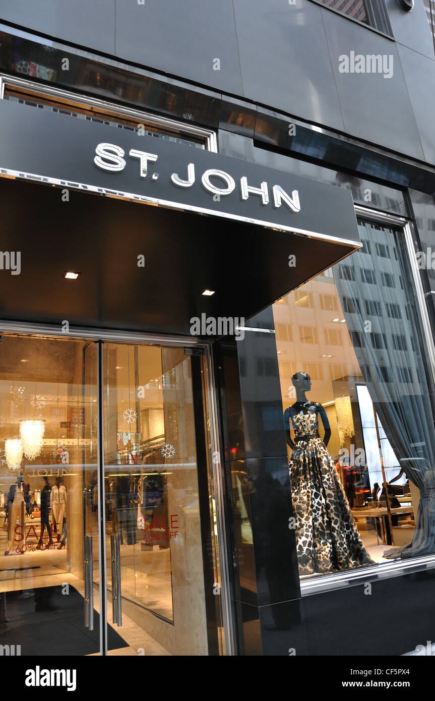 St John Outlet >> St John Store Manhattan New York Usa Stock Photo St John Outlet >> St John Store Manhattan New York Usa Stock Photo