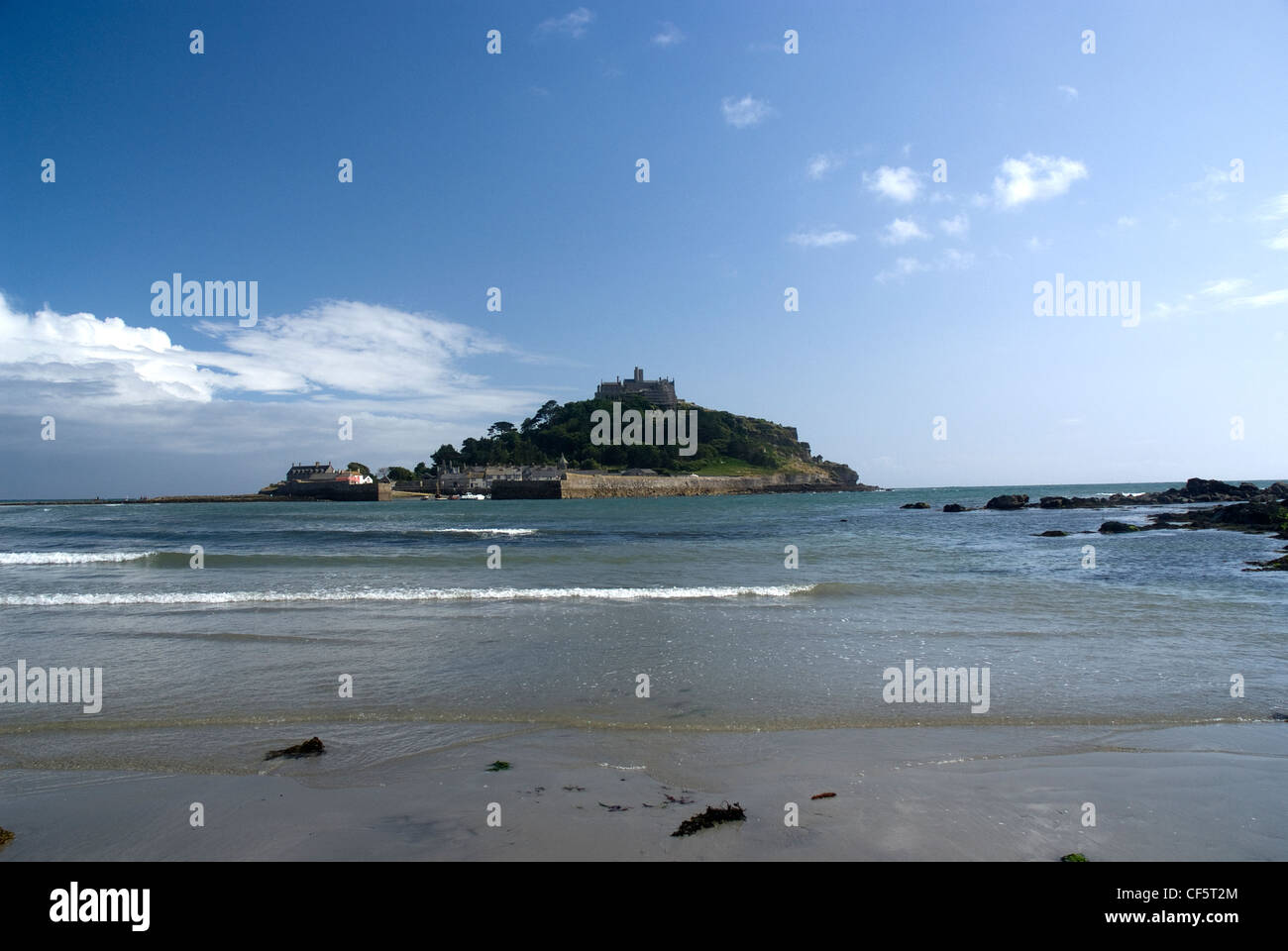 Saint Michael Ramp A view from the mainland towards St. Michael's Mount, accessible by ...