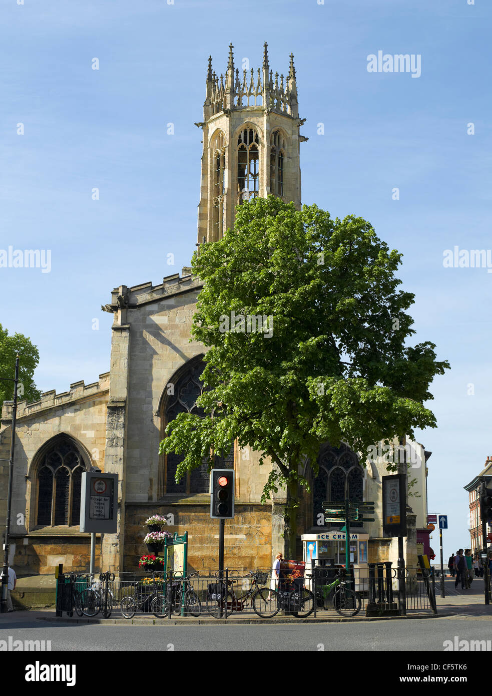All Saints Church in the centre of York. Stock Photo