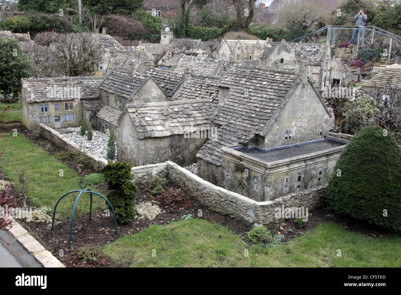 The Model village at BourtonontheWater in the Cotswolds England UK