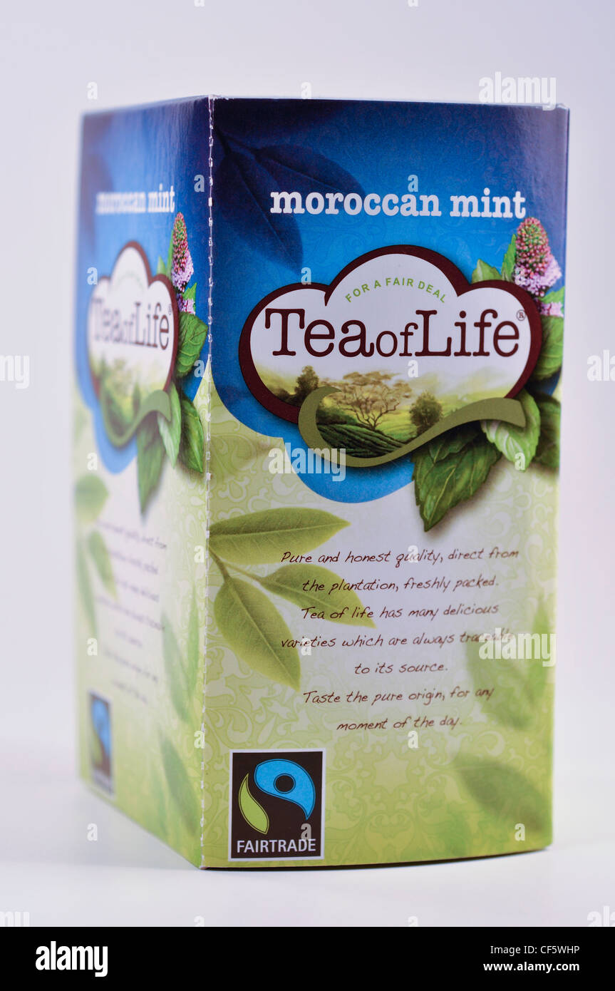 Moroccan mint tea Stock Photo