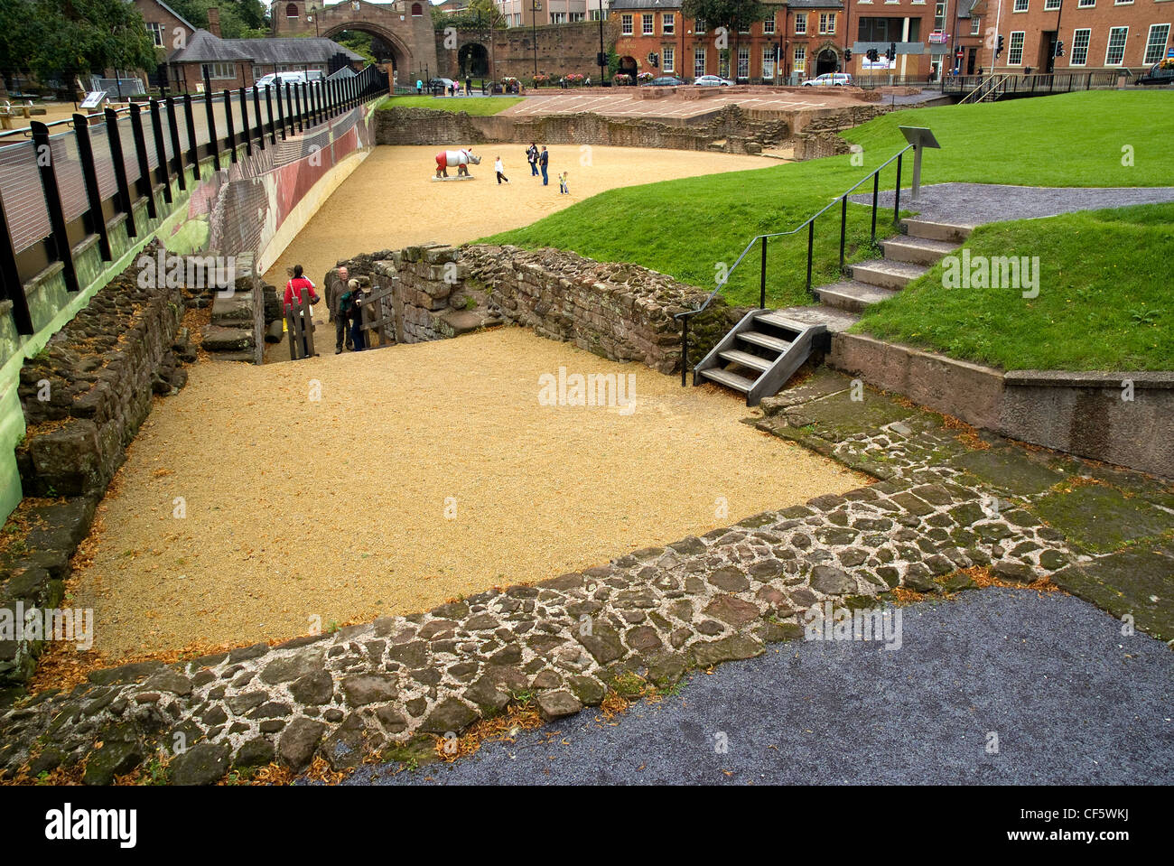 Chester Roman Amphitheatre, the largest in Britain. Excavations at the ...