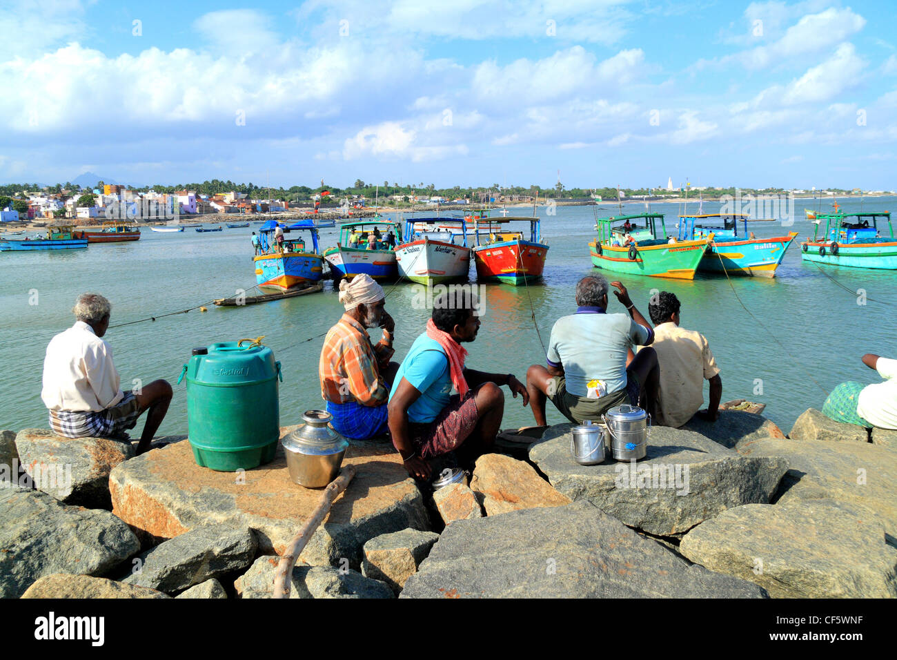 Indian fishermen hi-res stock photography and images - Alamy