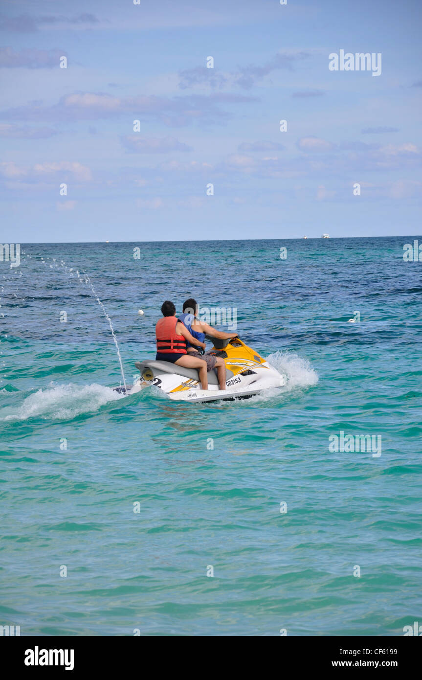 Jet Ski in Bahamas Stock Photo Alamy