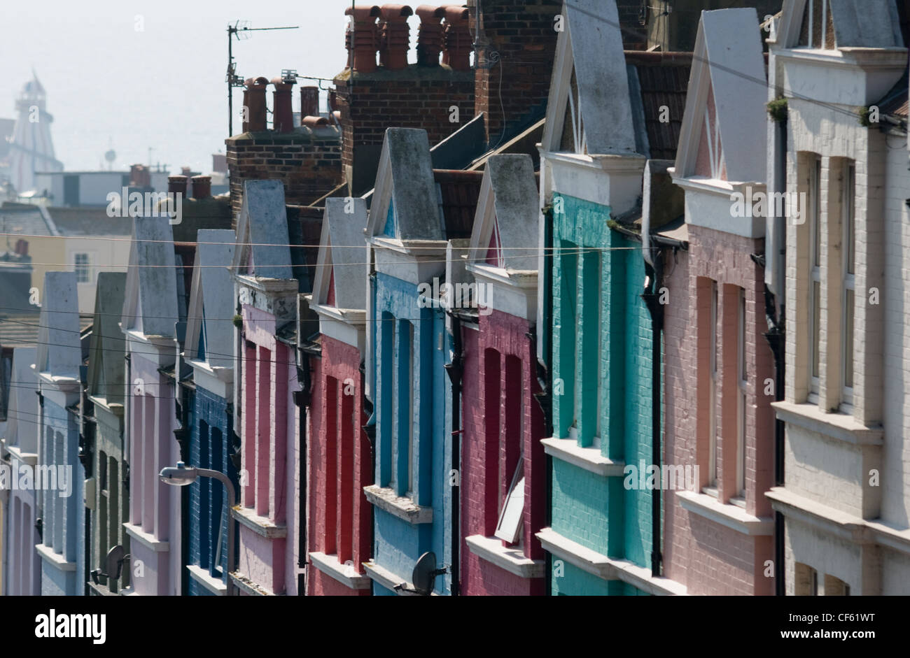 Colourful houses brighton hires stock photography and images Alamy