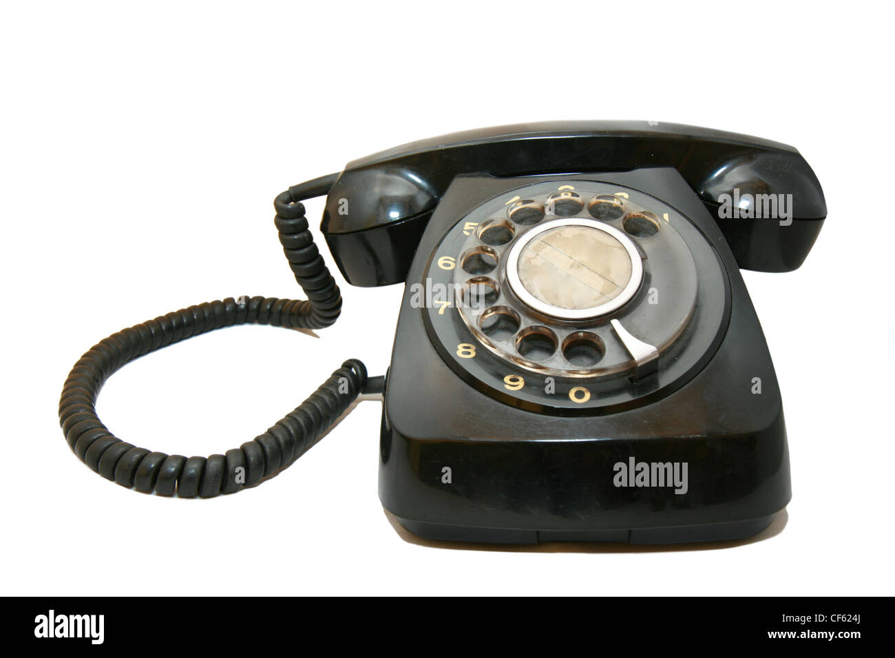 Black And White Telephone High Resolution Stock Photography and Images