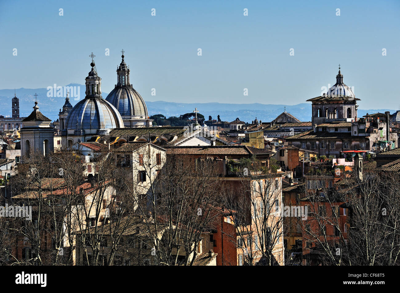 Overview, Rome, italy. Stock Photo