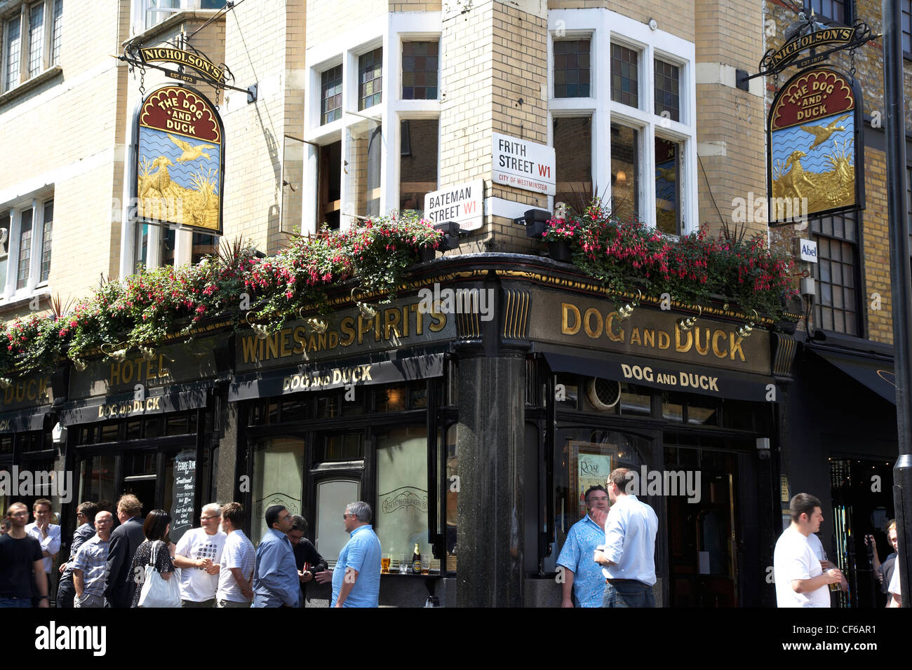 The dog and duck soho hires stock photography and images Alamy