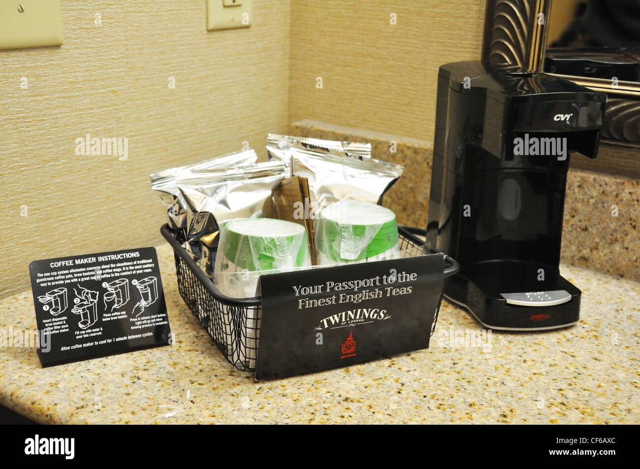 Hotel Coffee Machine High Resolution Stock Photography And Images Alamy