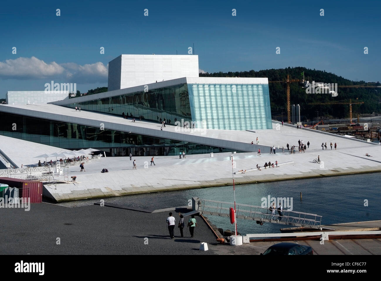 Oslo The Oslo Opera House (Operahuset) home of The Norwegian National
