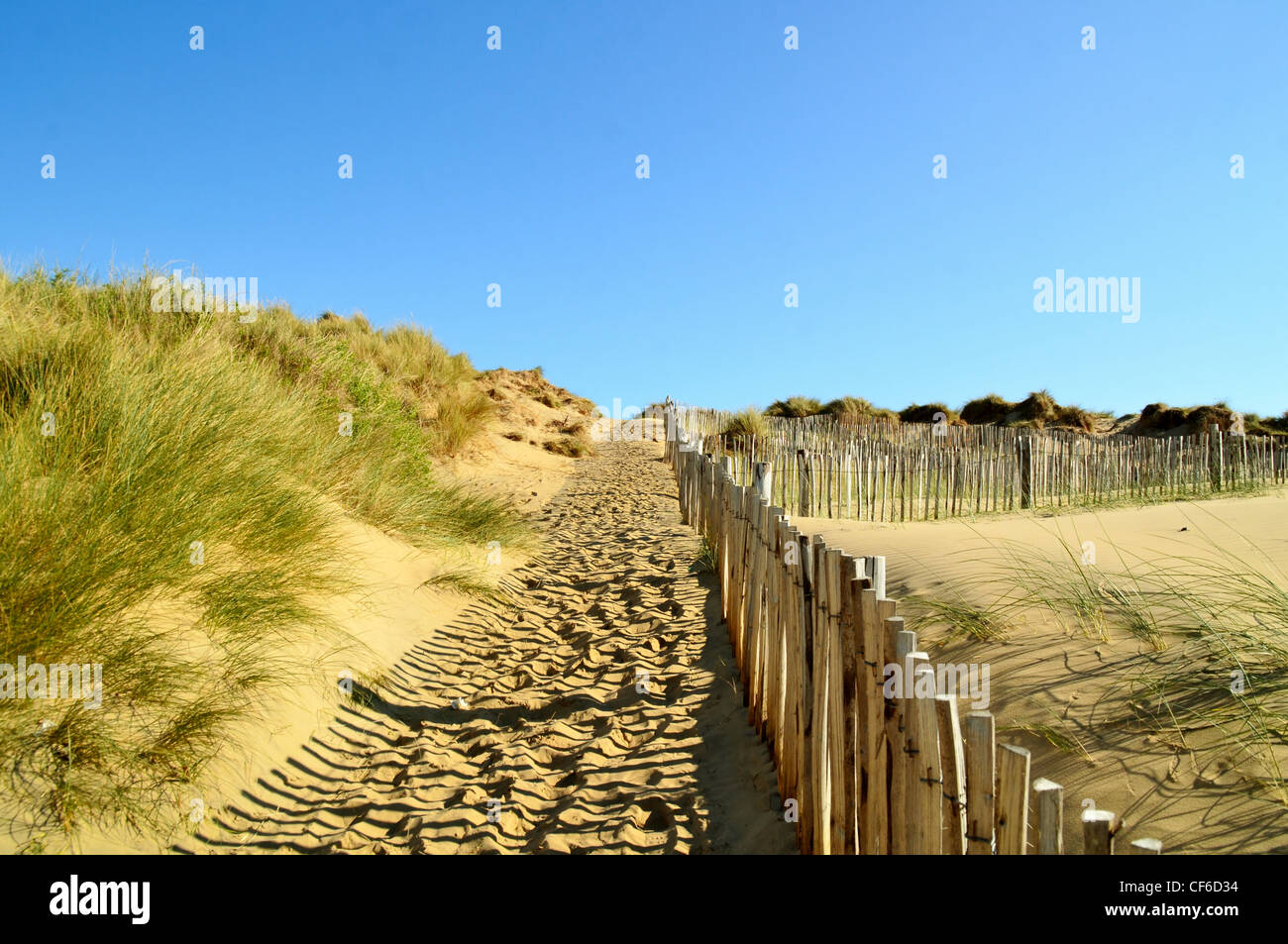Camber sands Stock Photo