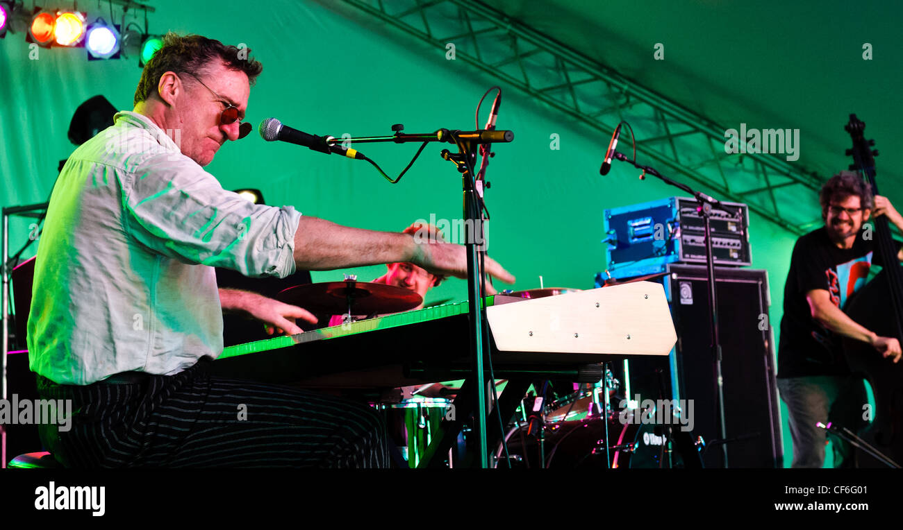 Jon Cleary Piano, Bass, and Drums w/ James Singleton playing on Day 1