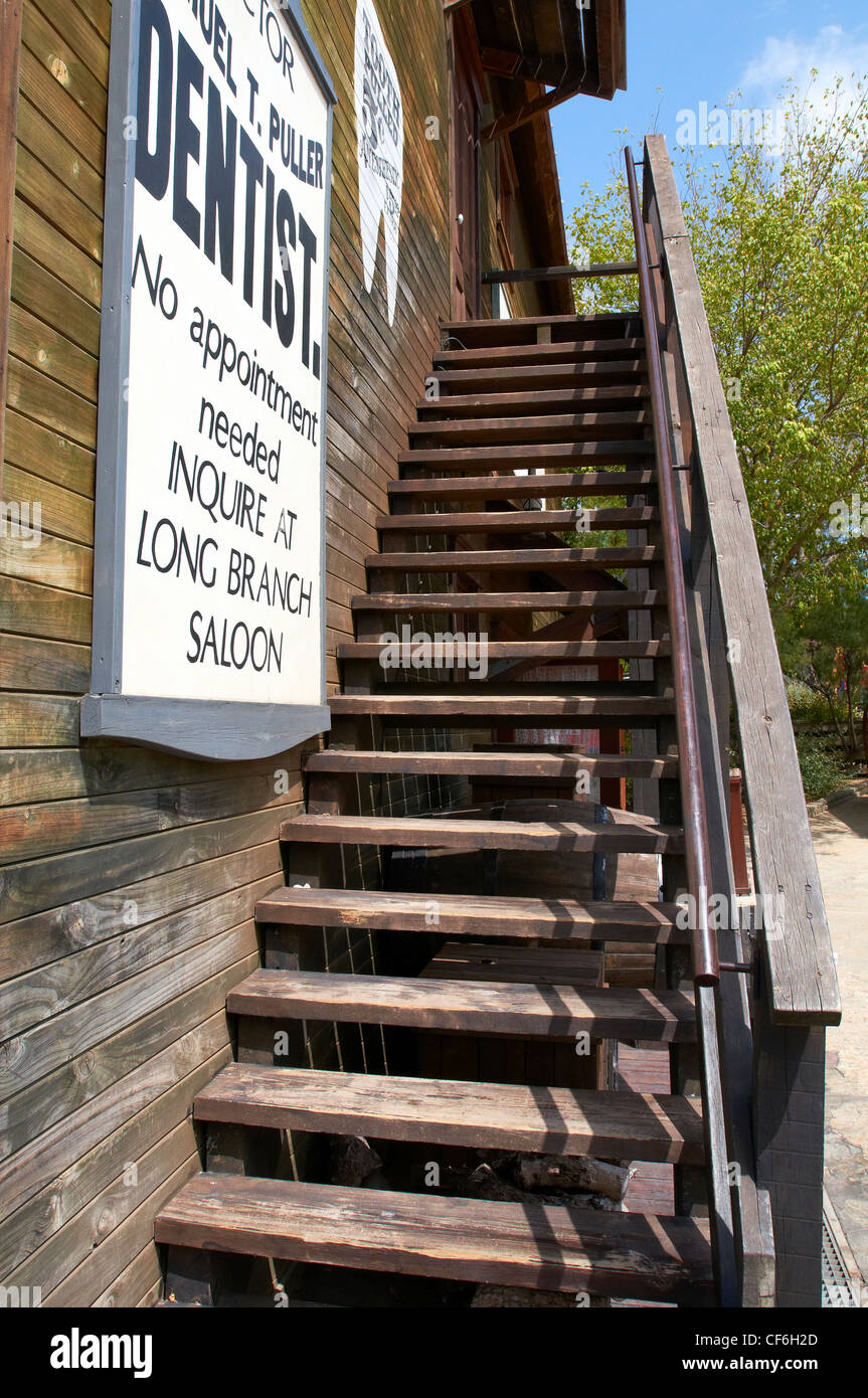 Dentist in the Far West Stock Photo Alamy