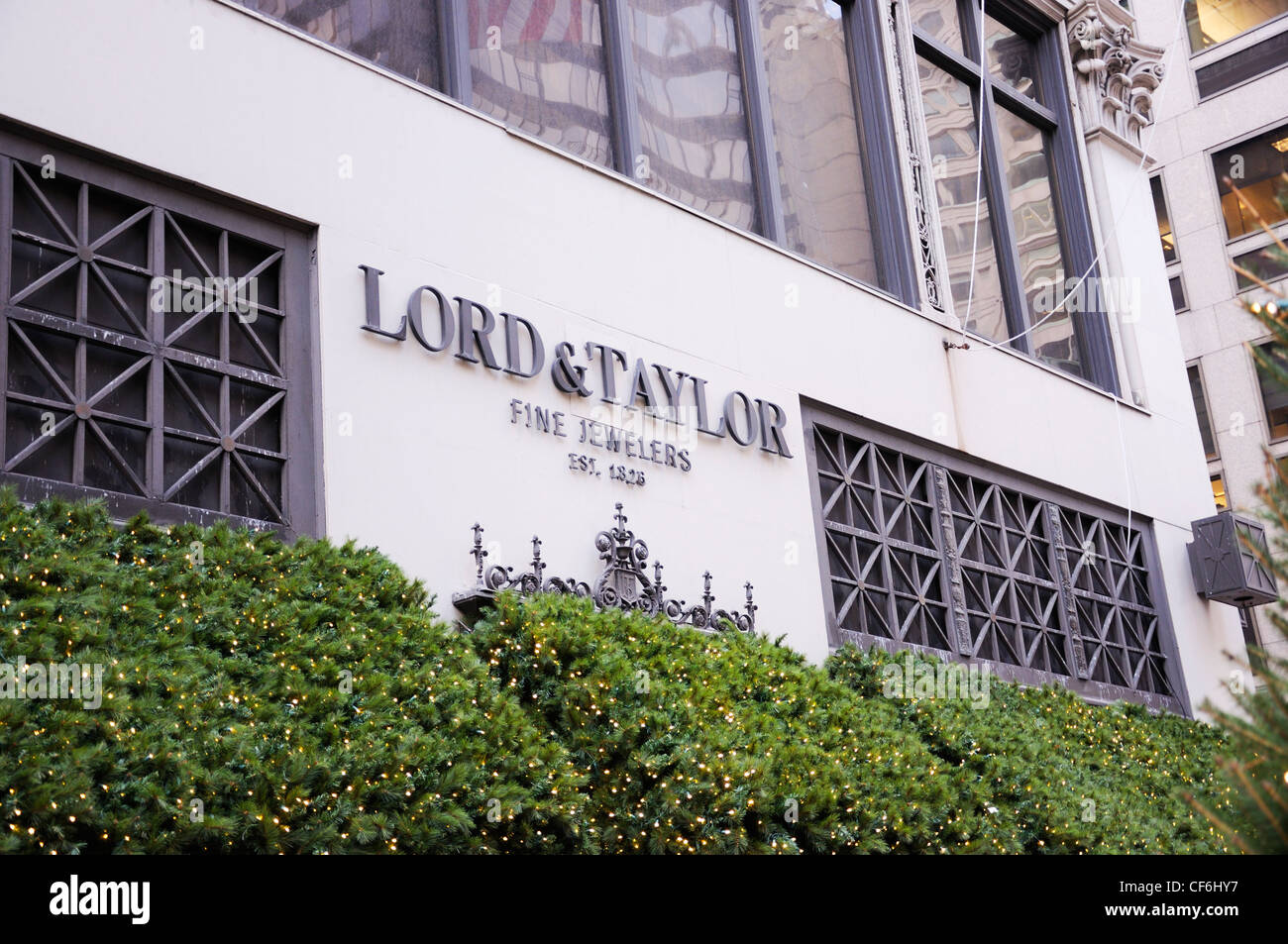 New York City, USA - Lord & Taylor department store Stock Photo