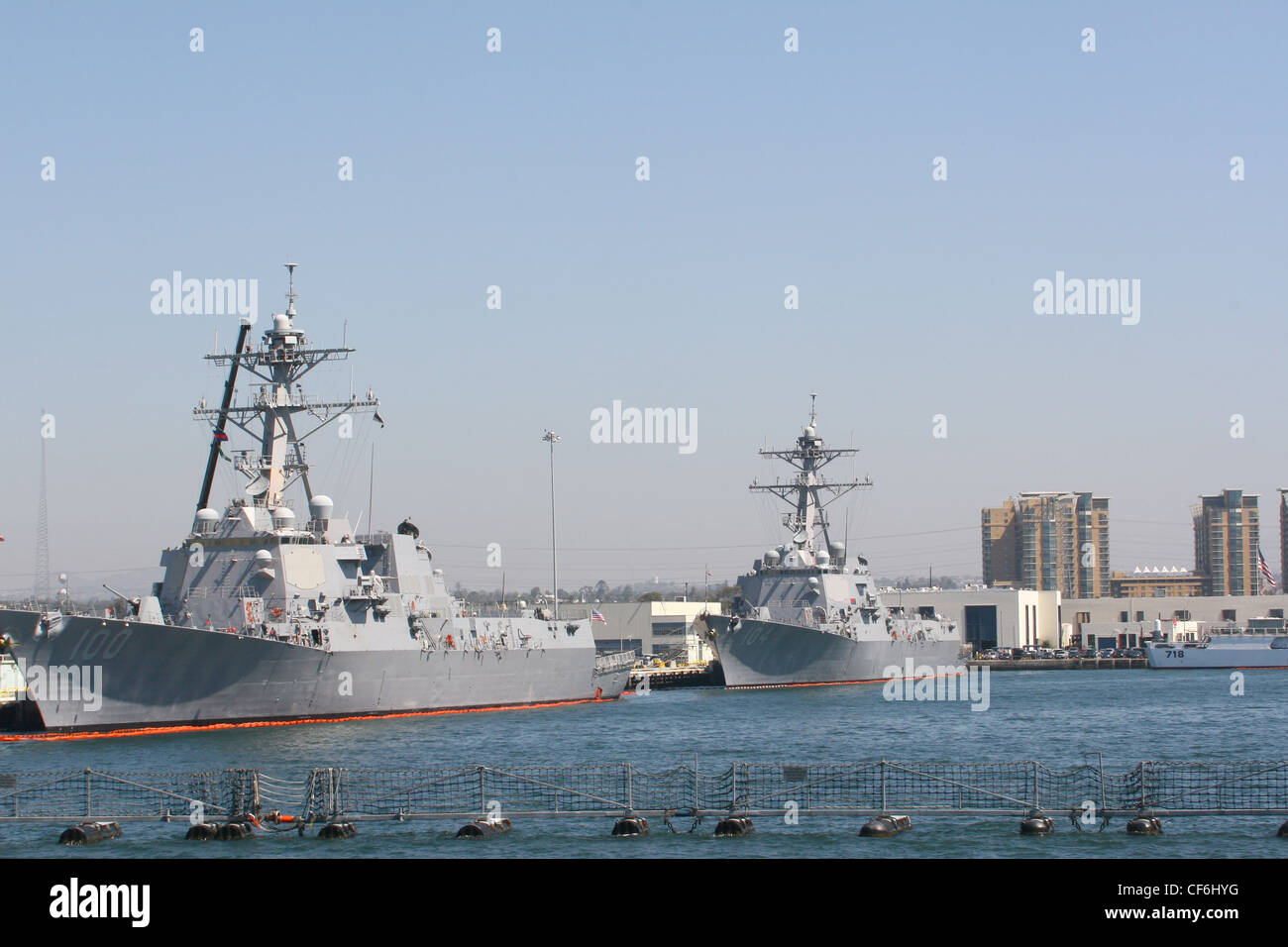Images of San Diego, California.  Naval Station. Stock Photo