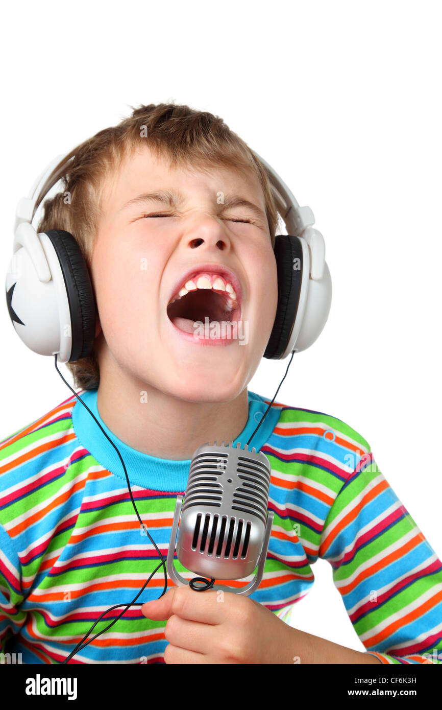 Singing headphones with mic shop