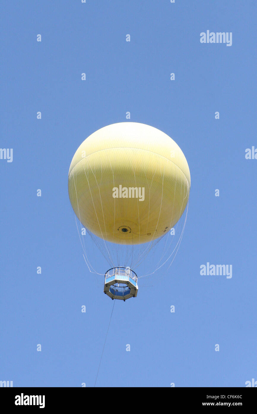 Images of San Diego, California, Hot air balloon in the Zoo Stock Photo