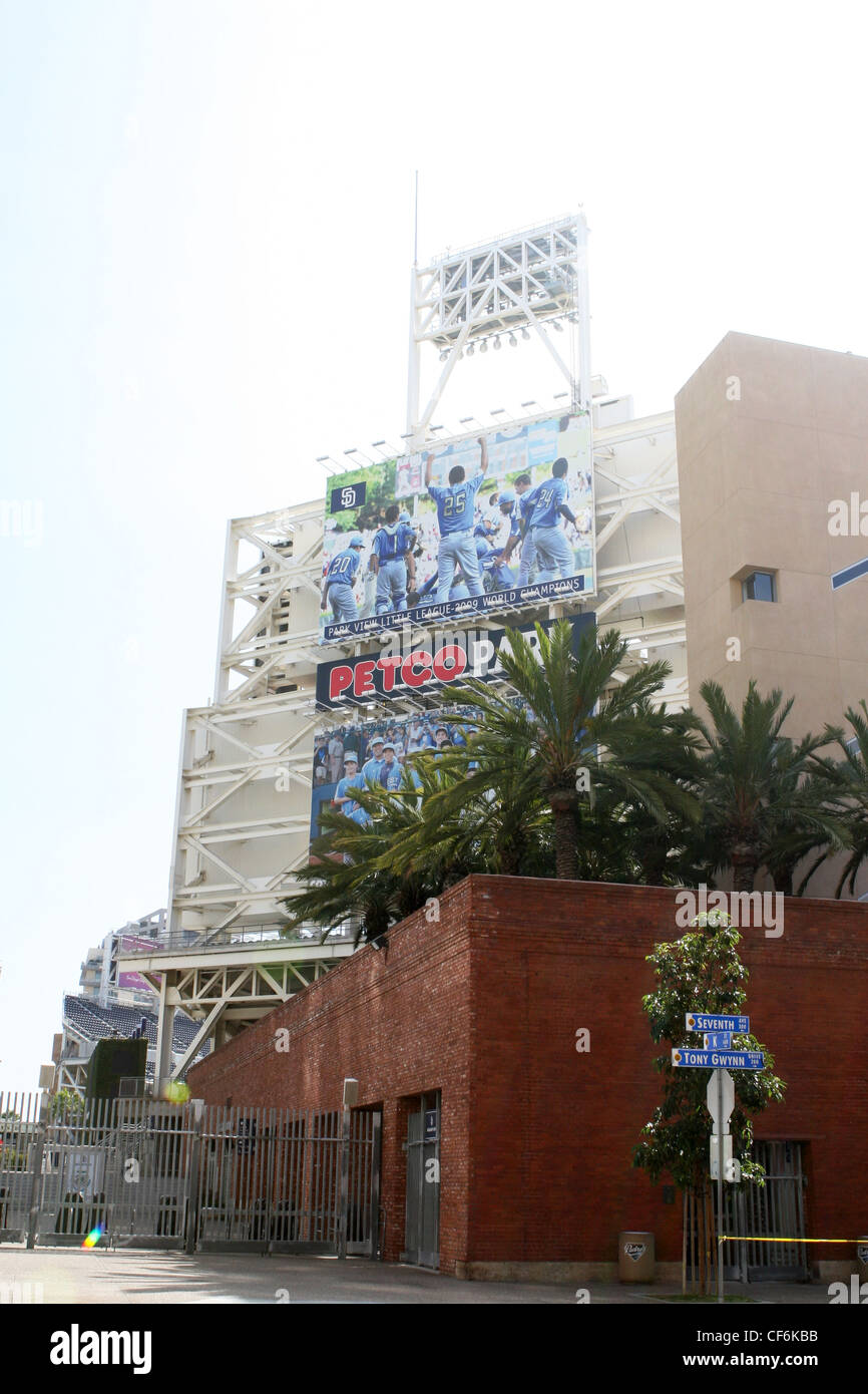 Images of San Diego, California, Petco Park, San Diego Padres Stock Photo