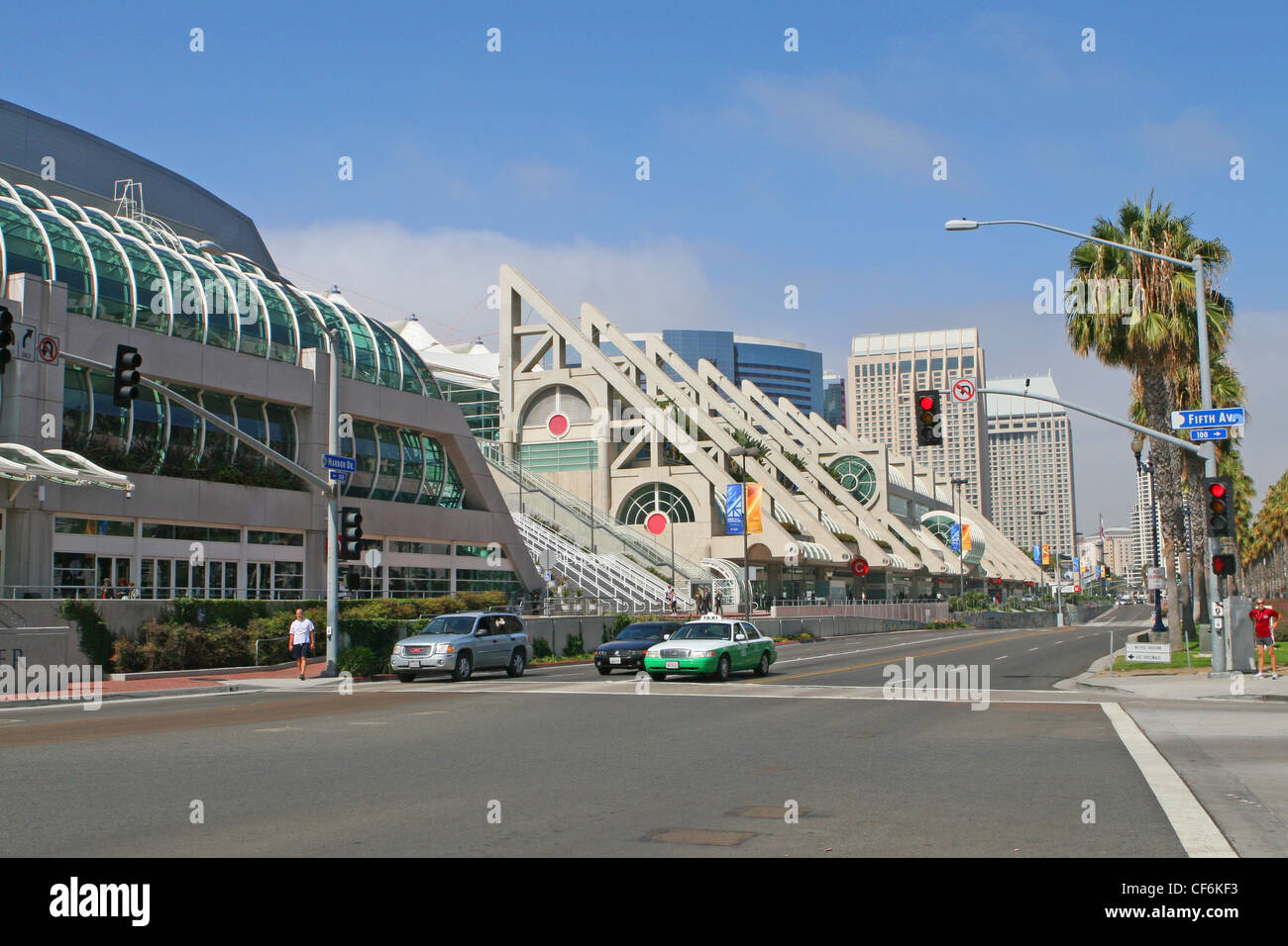 Images of San Diego, California, Convention Center Stock Photo