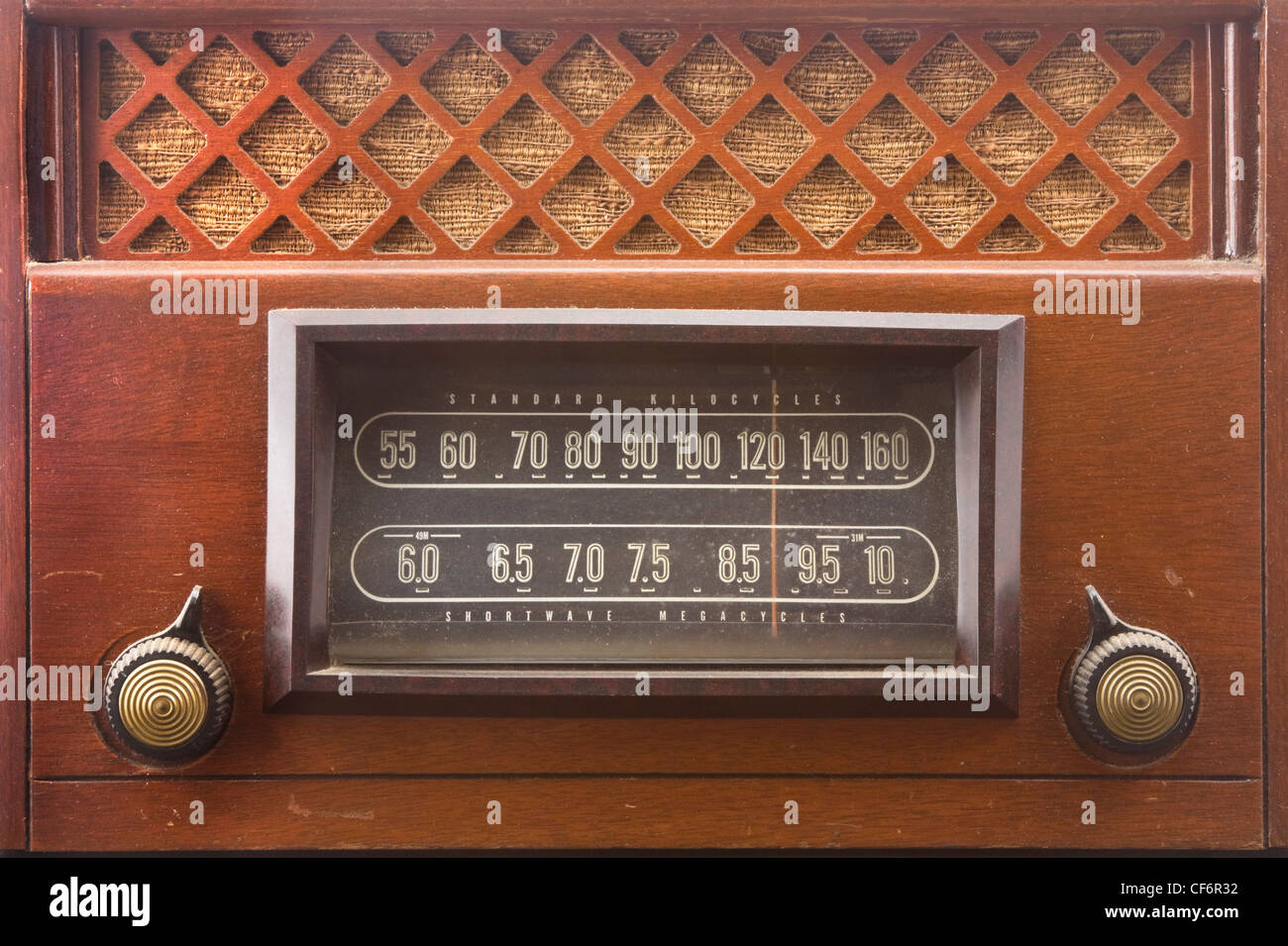 Old radio dial hi-res stock photography and images - Alamy