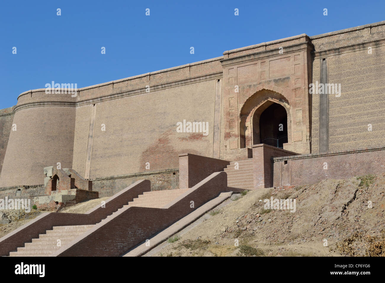 Fort Architecture Bhatinda Rajput Stock Photo