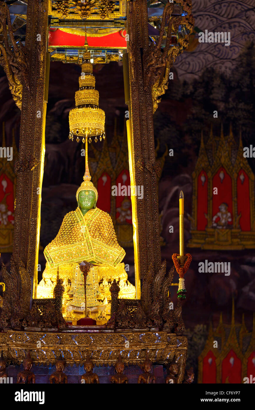Emerald Buddha Stock Photo