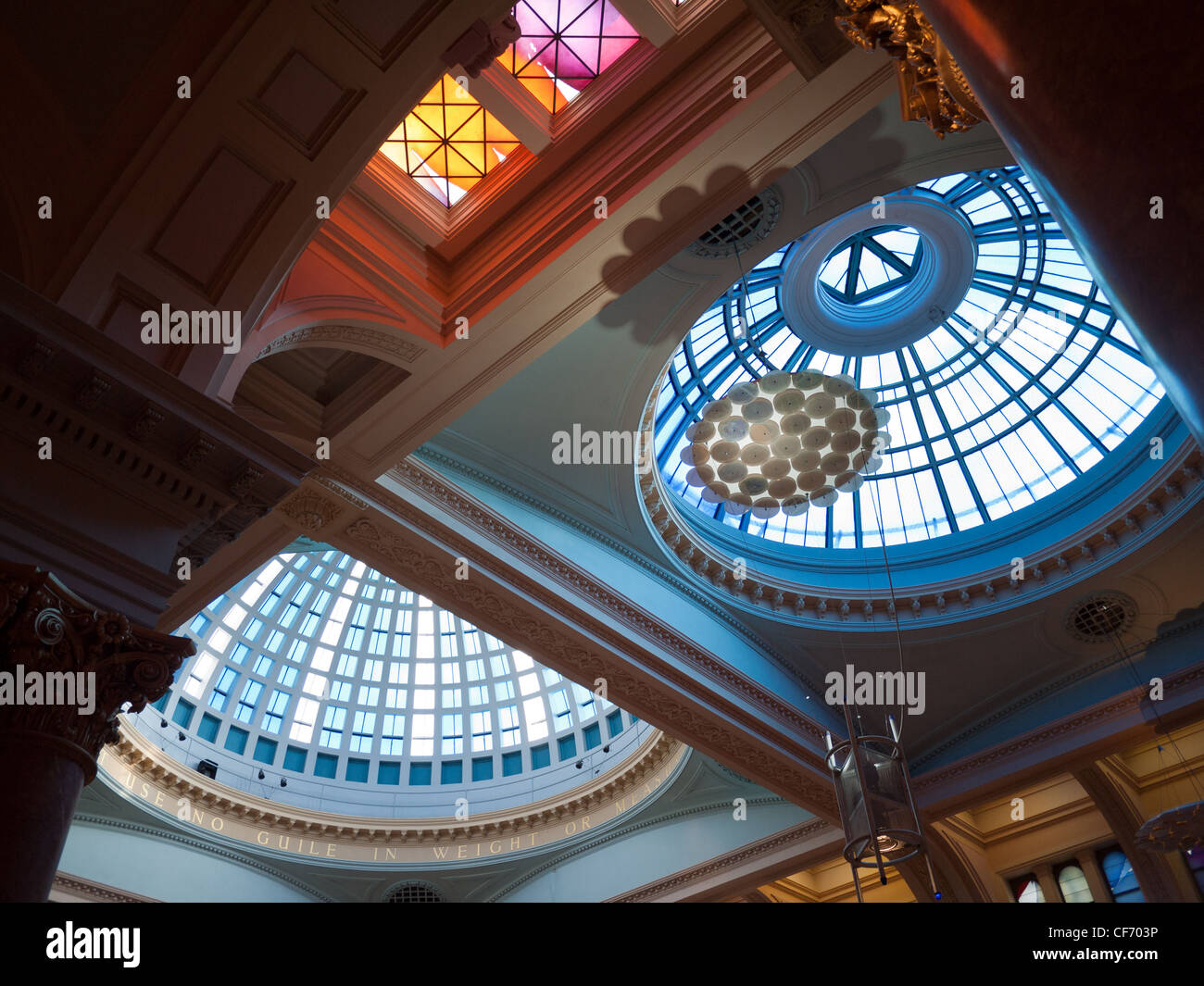 Details of Royal Exchange Theatre, Manchester Stock Photo