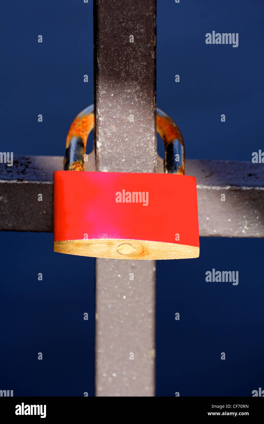 Love Padlocks or Love Locks, a modern symbol of love and marriage