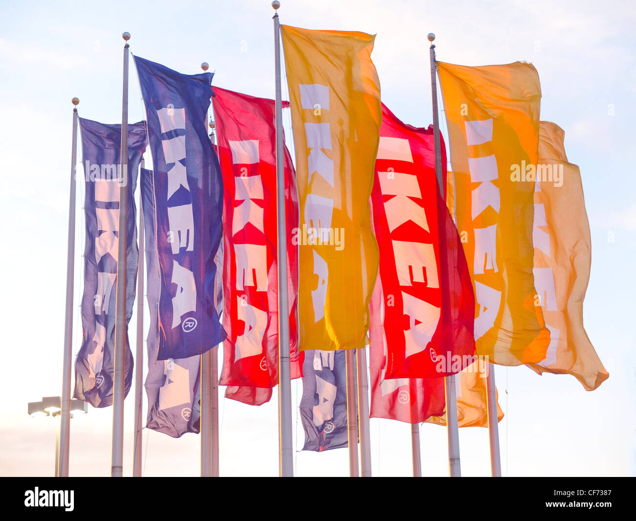 Ikea Flags Stock Photos & Ikea Flags Stock Images - Alamy