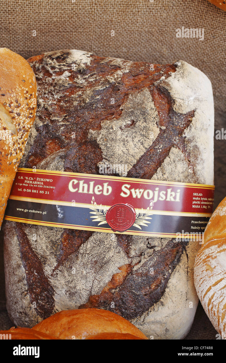Traditional Polish bread, Poland Stock Photo Alamy
