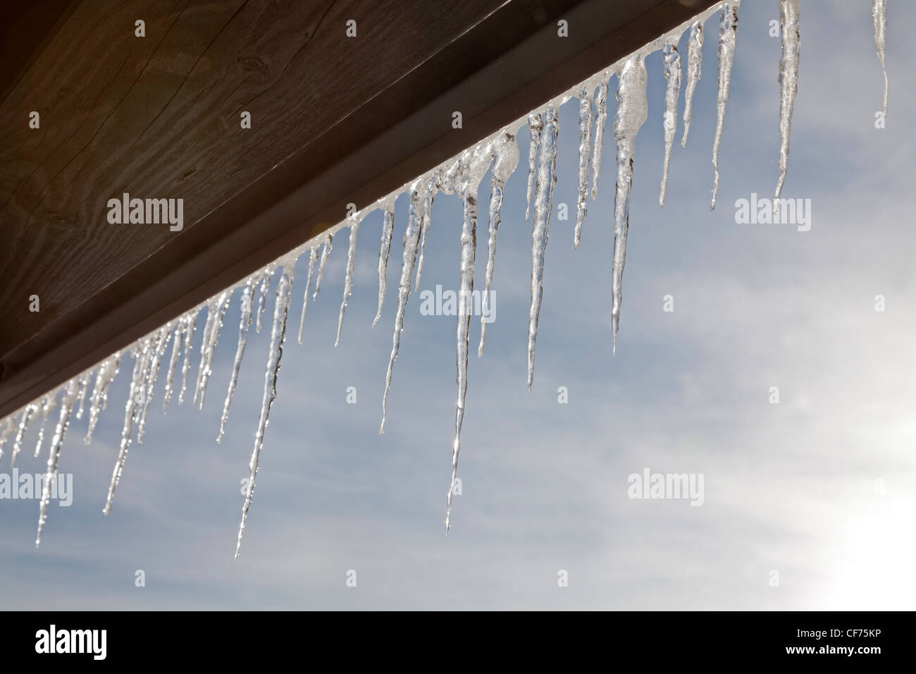 Icicles Stock Photo