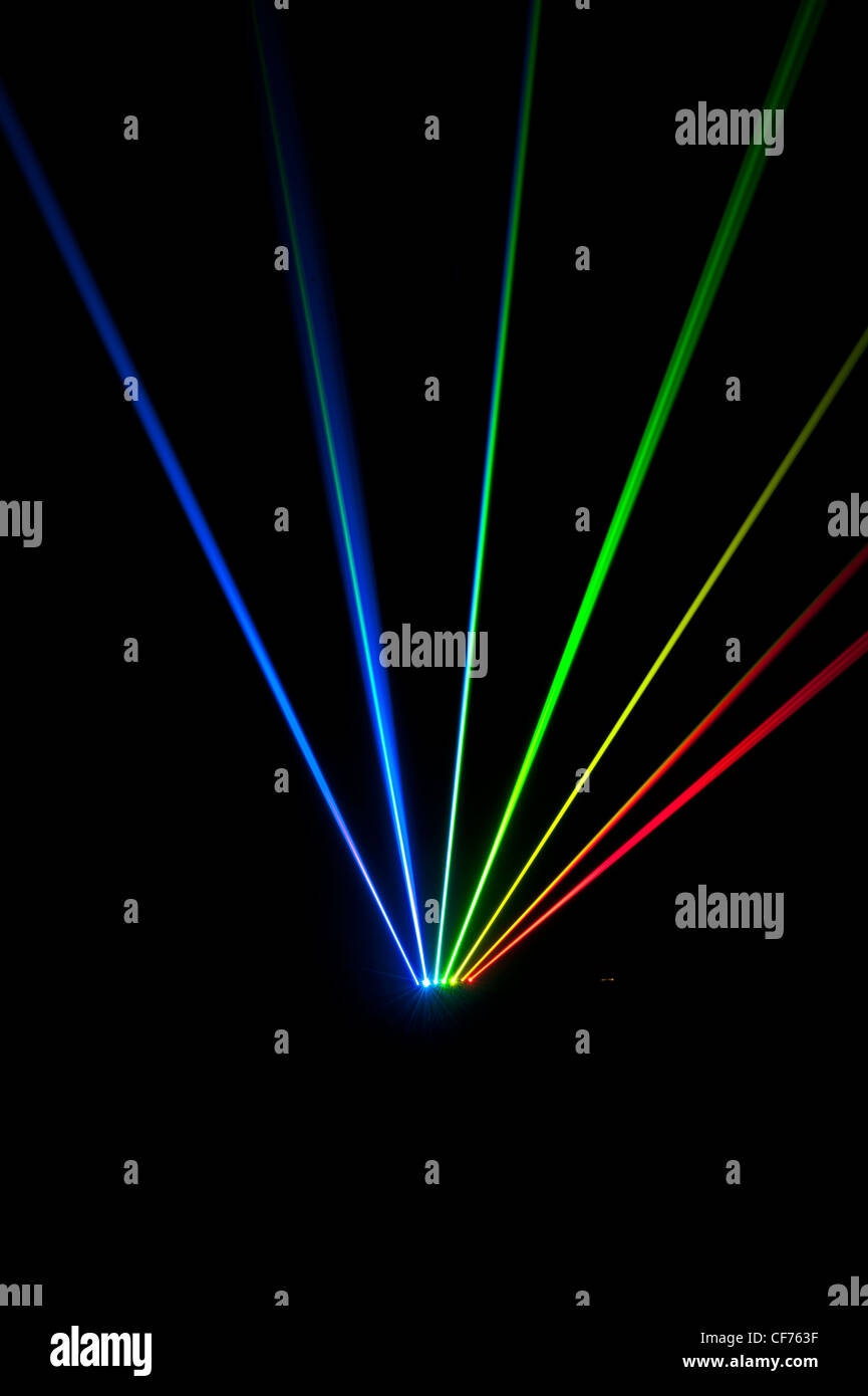 Olympic Rainbow Lights Stock Photo Alamy