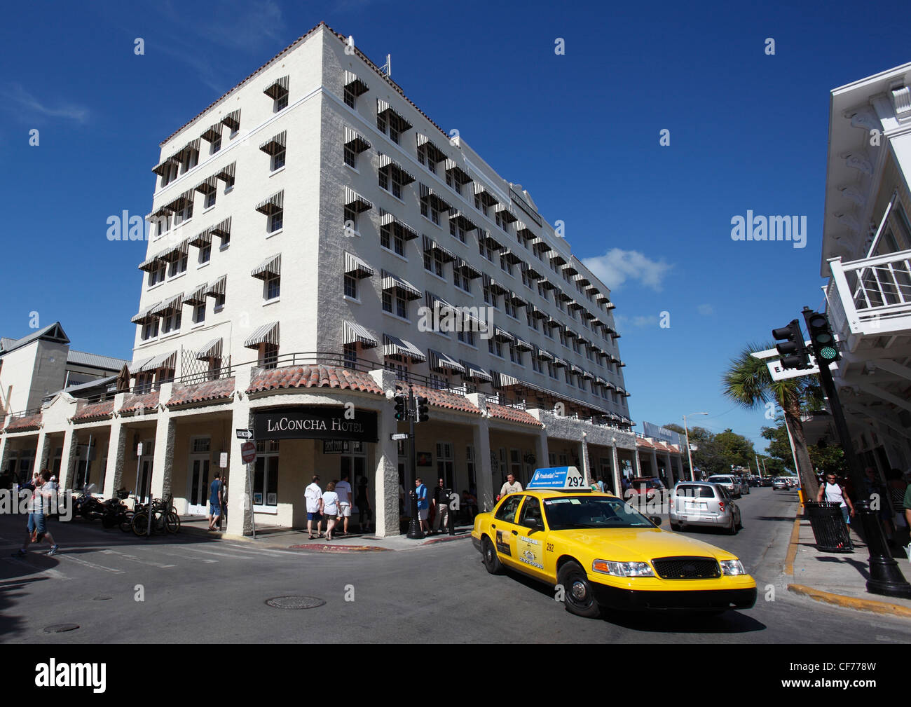 Duval Street, Key West, Florida Stock Photo