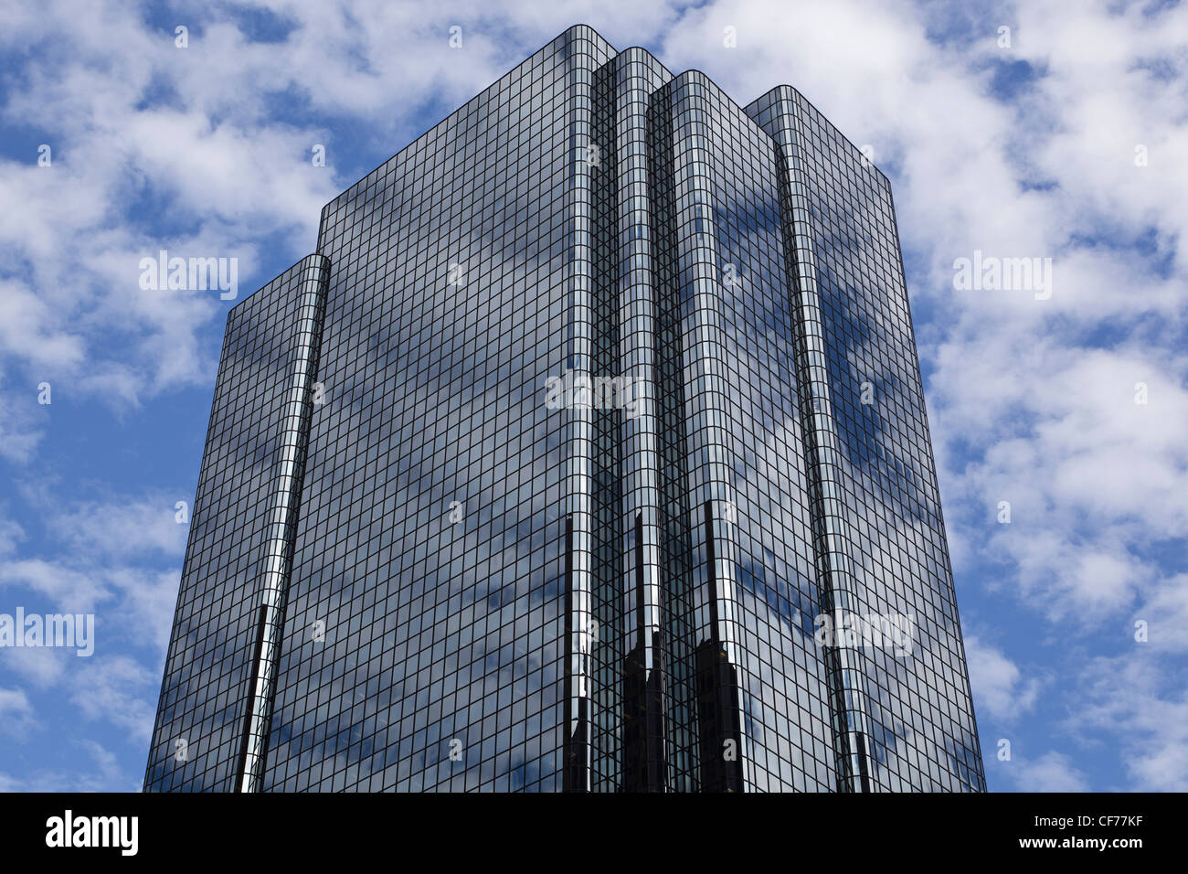 boston: modern glass building Stock Photo