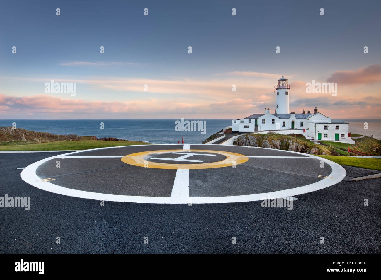 Fanad head Lighthouse, Donegal Ireland. Stock Photo